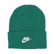 Peak Beanie Hat Malachiet/Wit Nike , Green , Heren