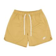 Geflochtene Swim Shorts met Voering Nike , Yellow , Heren