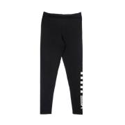 Klassieke zwarte leggings met ruitprint Vans , Black , Dames