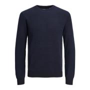 Klassieke Gebreide Trui Jack & Jones , Blue , Heren