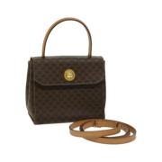 Pre-owned Fabric handbags Celine Vintage , Brown , Dames