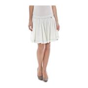 Katoenen Korte Rok Zijrits John Galliano , White , Dames