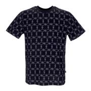 Monogram Zwart T-shirt Korte Mouw Katoen Dolly Noire , Black , Heren