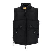 Donsvest met Meerdere Zakken Parajumpers , Black , Heren