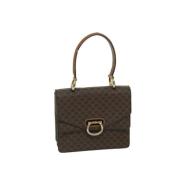 Pre-owned Fabric handbags Celine Vintage , Brown , Dames