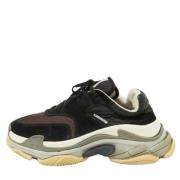 Pre-owned Nylon sneakers Balenciaga Vintage , Black , Heren