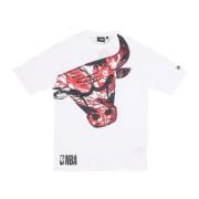 Chicago Bulls AOP Oversize Tee New Era , White , Heren