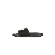 Lite Heren Slippers Kern Zwart Adidas , Black , Heren