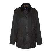 Klassieke Beadnell Wax Jas Barbour , Green , Dames