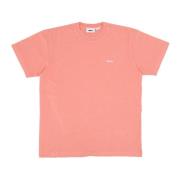 Roze Pigment Tee Heren T-shirt Obey , Pink , Heren