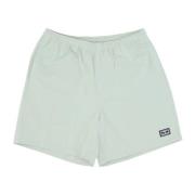 Nylon Surf Shorts met Zakken Obey , Green , Heren