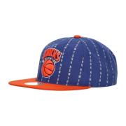 NBA City Pinstripe Cap Mitchell & Ness , Blue , Heren