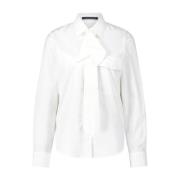 Overhemd met Stropdas Luisa Cerano , White , Dames