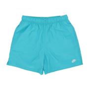 Flow Zwemshorts met Mesh Nike , Blue , Heren