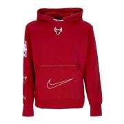 Chicago Bulls Courtside Hoodie Nike , Brown , Heren