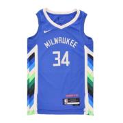 Giannis Antetokounmpo City Edition Basketball Tank Top Nike , Blue , H...