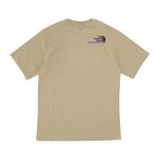 Vintage Tee Khaki Stone Heren T-shirt The North Face , Beige , Heren