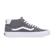 Mid Skool Sneaker Pewter/Wit Vans , Gray , Heren