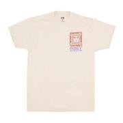 Throwback Classic Tee Cream T-Shirt Obey , Beige , Heren