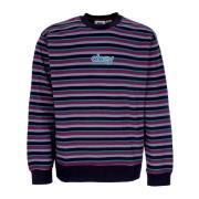 Specialty Fleece Crewneck Sweatshirt Zwart Obey , Multicolor , Heren