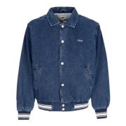 Rose Blouson Jack Stone Wash Obey , Blue , Heren