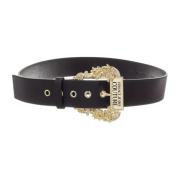 Stijlvolle Riem voor Trendy Outfits Versace Jeans Couture , Black , Da...