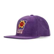 Phoenix Suns Velvet Snapback Cap Mitchell & Ness , Purple , Heren