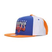 NY Knicks Snapback Pet Blauw/Oranje Mitchell & Ness , Multicolor , Her...