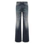 Blauwe Denim Jeans Dondup , Blue , Dames