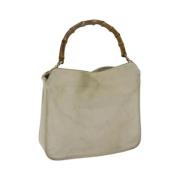 Pre-owned Leather gucci-bags Gucci Vintage , Beige , Dames