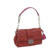 Pre-owned Leather dior-bags Dior Vintage , Red , Dames