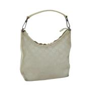 Pre-owned Canvas gucci-bags Gucci Vintage , White , Dames