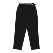 Zwarte Lange Broek Elastische Taille Iuter , Black , Heren