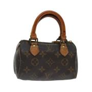 Pre-owned Canvas louis-vuitton-bags Louis Vuitton Vintage , Brown , Da...