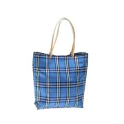 Pre-owned Nylon totes Burberry Vintage , Blue , Dames