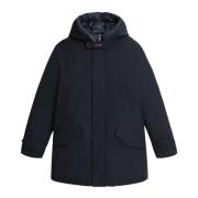 Hoge Kraag Polar Parka - XXS Woolrich , Blue , Heren