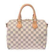 Pre-owned Fabric handbags Louis Vuitton Vintage , White , Dames