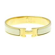 Pre-owned Metal hermes-jewelry Hermès Vintage , Yellow , Dames