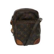 Pre-owned Canvas louis-vuitton-bags Louis Vuitton Vintage , Brown , Da...