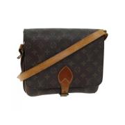 Pre-owned Canvas louis-vuitton-bags Louis Vuitton Vintage , Brown , Da...