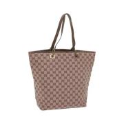 Pre-owned Canvas gucci-bags Gucci Vintage , Brown , Dames