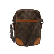 Pre-owned Canvas louis-vuitton-bags Louis Vuitton Vintage , Brown , Da...