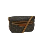 Pre-owned Canvas louis-vuitton-bags Louis Vuitton Vintage , Brown , Da...