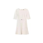 Elegant Jurk Set Twinset , Beige , Dames