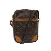 Pre-owned Canvas louis-vuitton-bags Louis Vuitton Vintage , Brown , Da...