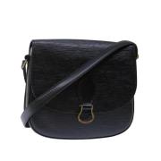 Pre-owned Leather louis-vuitton-bags Louis Vuitton Vintage , Black , D...