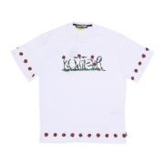 Field Tee White T-Shirt Iuter , White , Heren