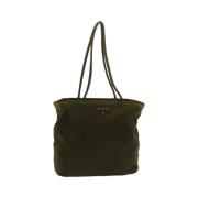 Pre-owned Nylon prada-bags Prada Vintage , Green , Dames