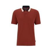 Heren Polo Shirt Parlay Stijl Hugo Boss , Brown , Heren