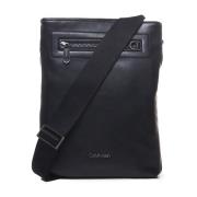 Zwarte Tassen met Ritssluiting Calvin Klein , Black , Heren